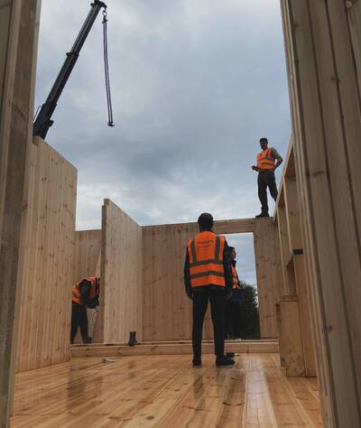 Планируется построить еще одно многоэтажное деревянное здание в России